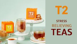 T2 Tea: Stay Calm with Stress-Relieving Teas